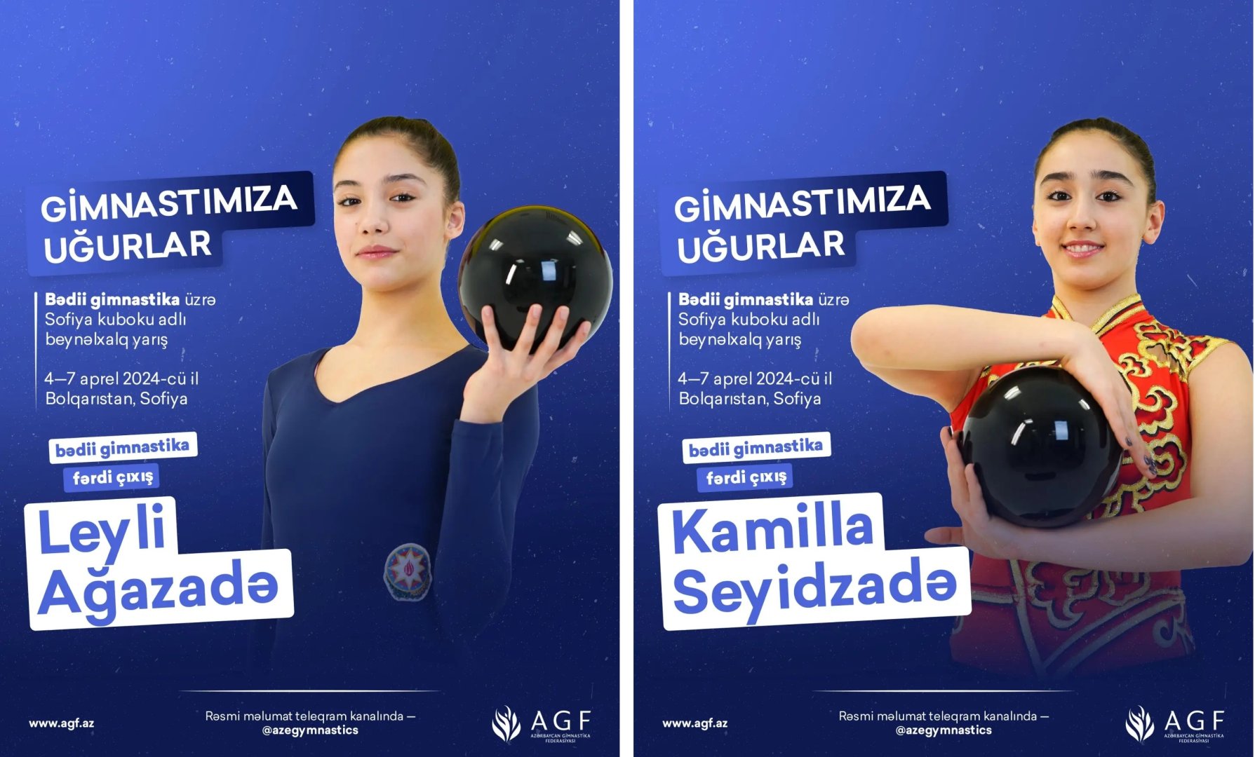 Azerbaijani gymnasts to perform at Sofia Cup competitions (PHOTO)