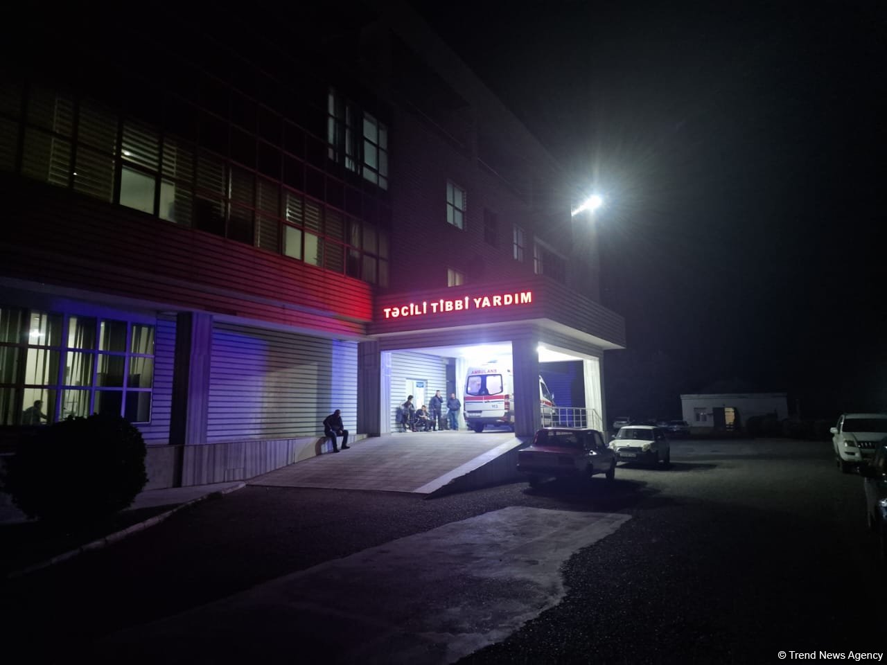 В связи с ДТП в Ходжавенде госпитализированы 5 человек (ФОТО)