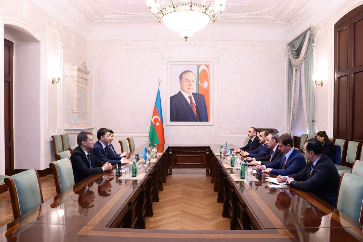 Deputy Prosecutor General of Kazakhstan pays working visit to Azerbaijan (PHOTO)