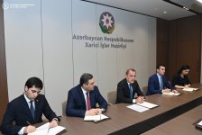 Azerbaijani FM holds talks with head of Turkish Parliament's Delegation to NATO PA (PHOTO)