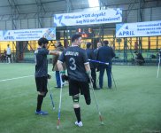 Состоялся матч между футбольными командами ампутантов «Карабах» и «Нефтчи» (ФОТО)