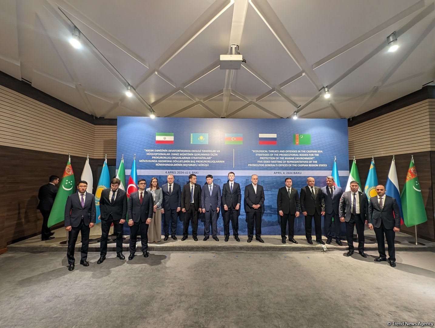 В Баку проходит пятисторонняя встреча глав генеральных прокуратур прикаспийских государств (ФОТО)