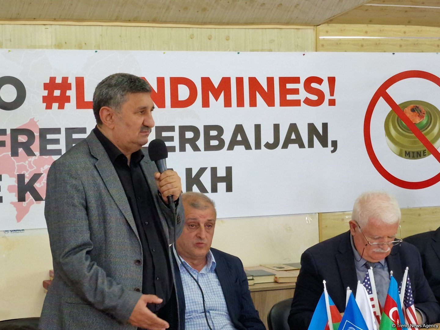 Armenian mine terror victims and Azerbaijani NGOs address world community (PHOTO)