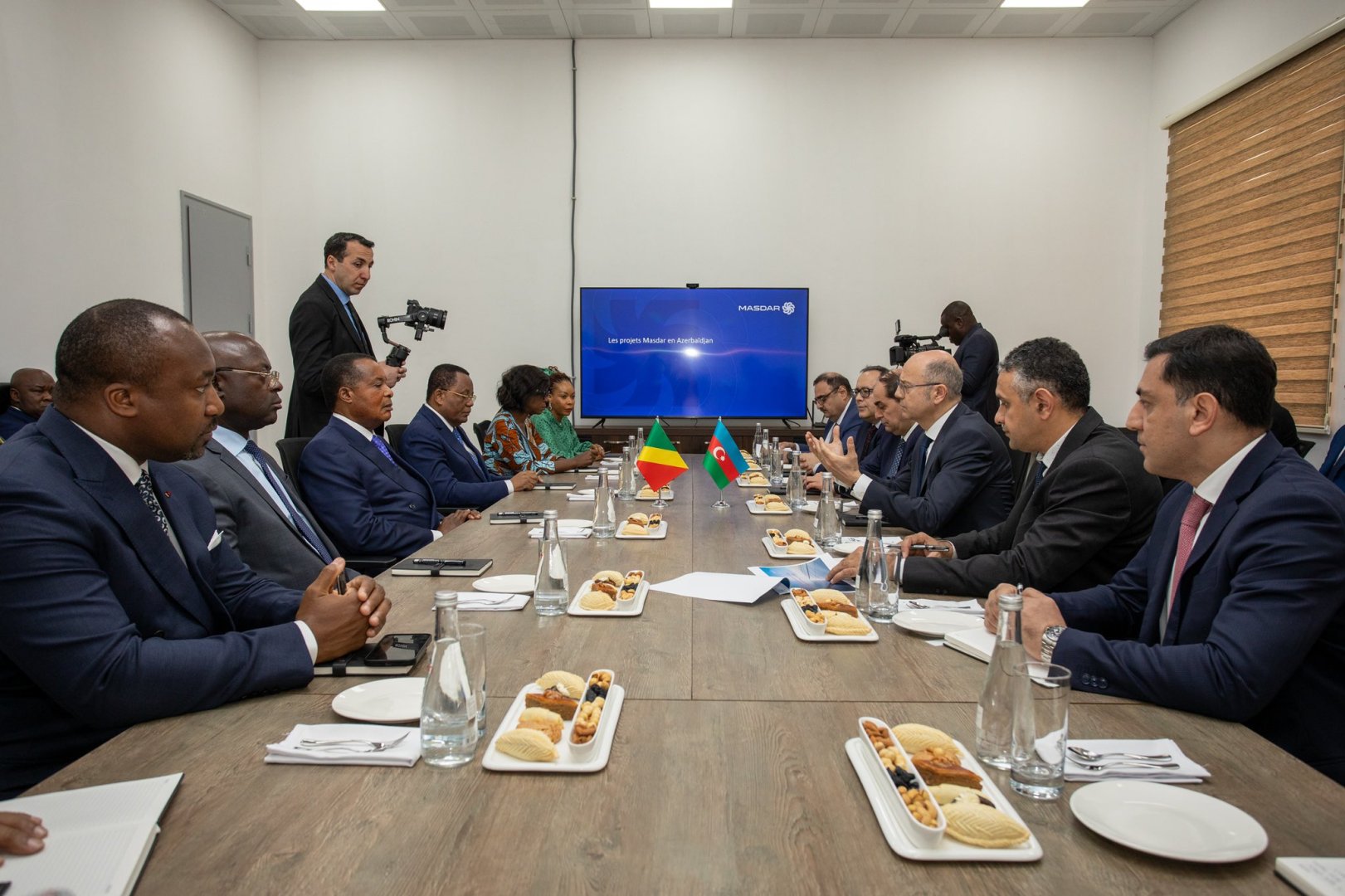 Congolese President visits Garadagh solar power plant (PHOTO)