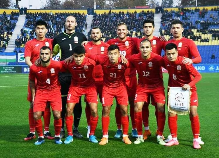 Сборная Кыргызстана по футболу улучшила позицию в рейтинге FIFA