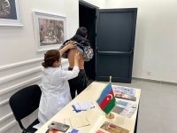 Минздрав Азербайджана организовал медобследования по раннему выявлению заболеваний легких в городе Лачин (ФОТО)