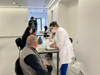 Минздрав Азербайджана организовал медобследования по раннему выявлению заболеваний легких в городе Лачин (ФОТО)