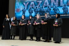 В Баку прошел вечер "Творящие историю" и представлены фильмы в честь  славных Апрельских боев (ФОТО)