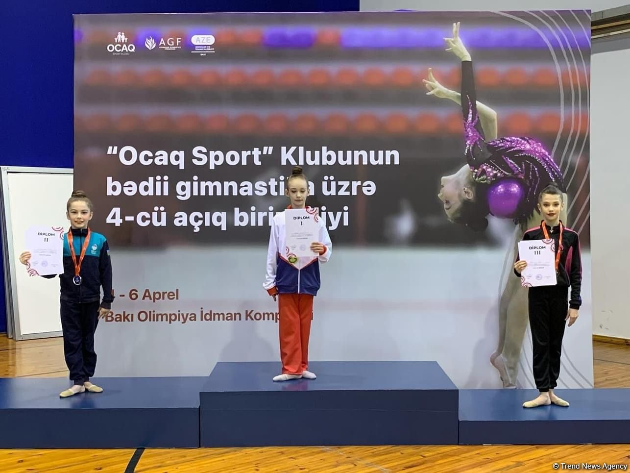 Azerbaijan's Ojaq Open Championship in Rhythmic Gymnastics debuts with awarding ceremony (PHOTO)