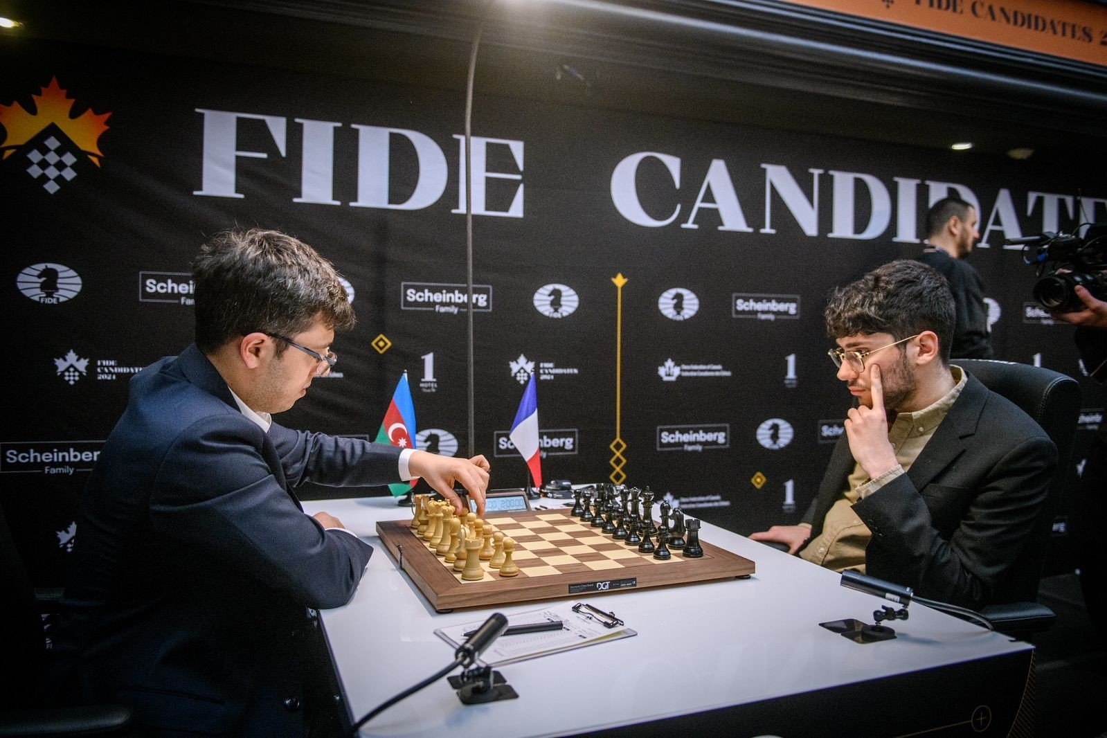 Azerbaijani grandmaster draws with French opponent