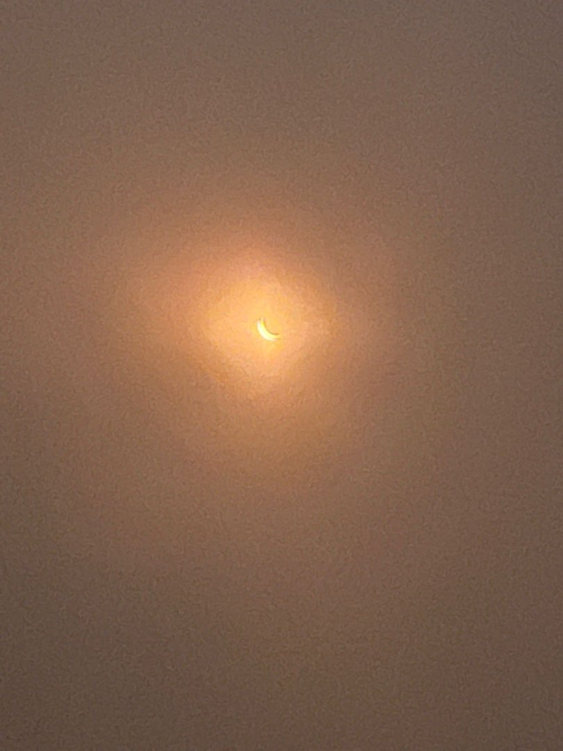 Кадры солнечного затмения в Хьюстоне (ФОТО/ВИДЕО)