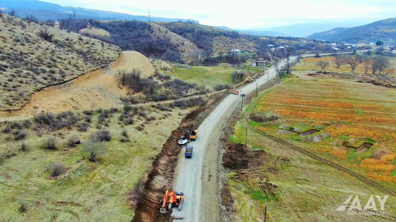 Construction of Sugovushan-Sarsang reservoir-Gozlukorpu-Kalbajar highway kicks off