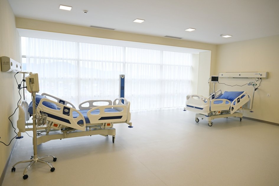 President Ilham Aliyev attends opening of Gabala District Central Hospital (PHOTO)