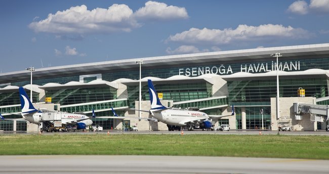 Назван пассажирооборот аэропорта Эсенбога в марте 2024 г.