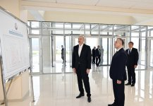 President Ilham Aliyev attends opening of Gabala District Central Hospital (PHOTO)