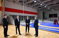 Президент Ильхам Алиев принял участие в открытии Гянджинского дворца спорта (ФОТО)