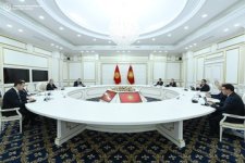 Состоялись обсуждения между главой МИД Азербайджана и Президентом Кыргызстана (ФОТО)