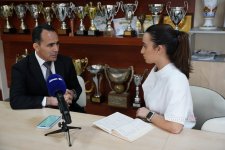 Azerbaijani wrestling federation official comments on Olympic qualifying tournament (PHOTO)