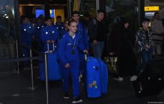 Азербайджанские гимнасты привезли на Родину "золото" и "серебро" чемпионата Европы (ФОТО)