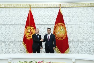 Состоялись обсуждения между главой МИД Азербайджана и Президентом Кыргызстана (ФОТО)