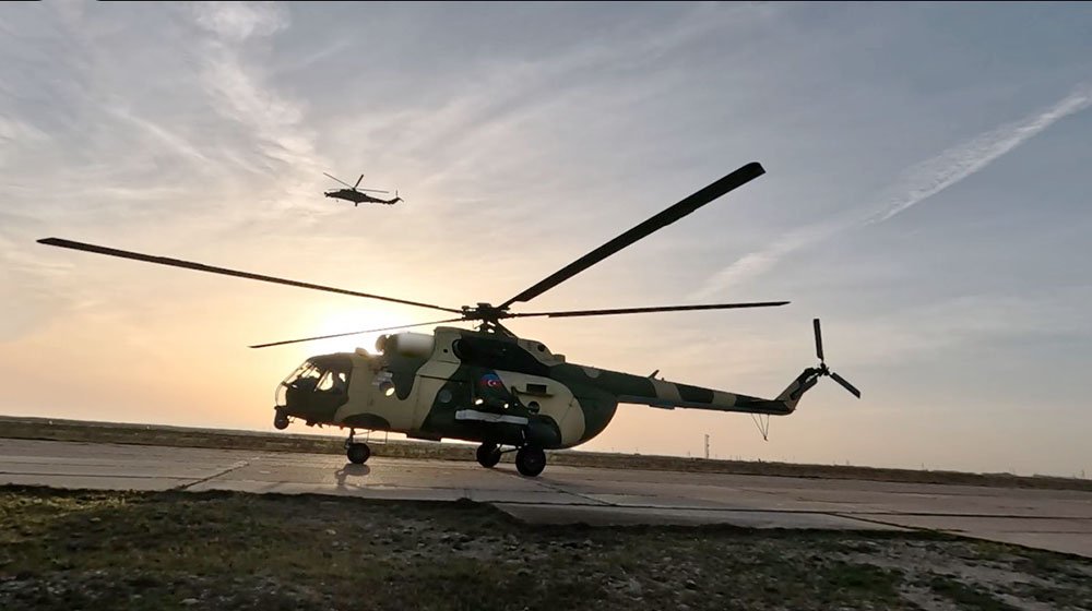 Azerbaijani Air Force’s military pilots conduct training flights (VIDEO)