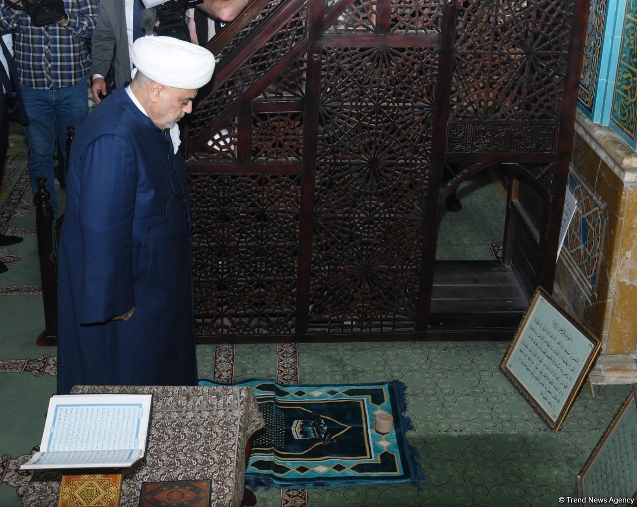 В мечети Тезепир совершен праздничный намаз (ФОТО)