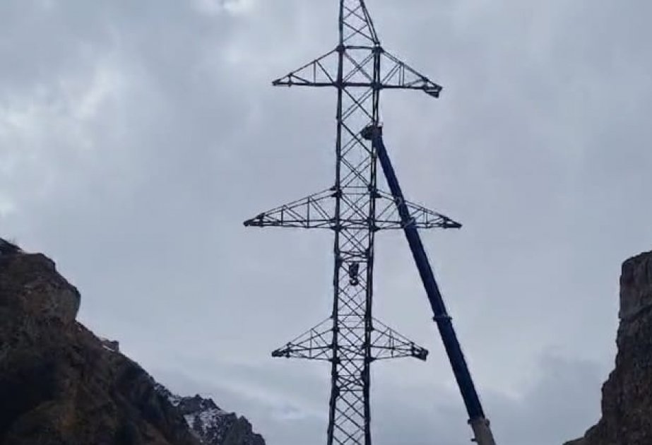 Azerbaijan continues restoring energy infrastructure in liberated Kalbajar