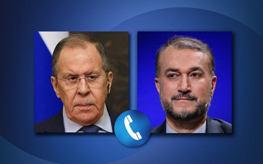 Russian, Iranian FMs discuss situation in Middle East