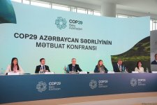 COP29 Sədrliyinin ilk mətbuat konfransı keçirilib (FOTO) (ƏLAVƏ OLUNUB)