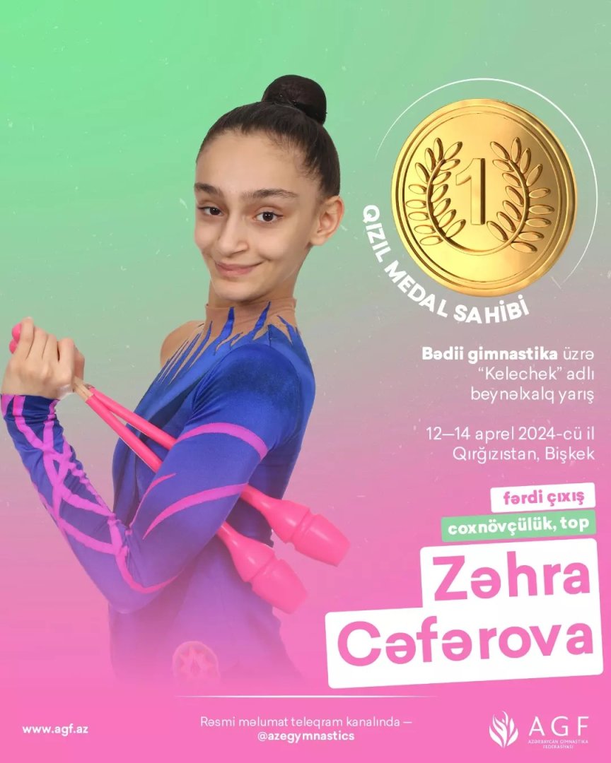 Azərbaycanlı gimnastlar beynəlxalq turnirdə 7 qızıl medal qazanıblar