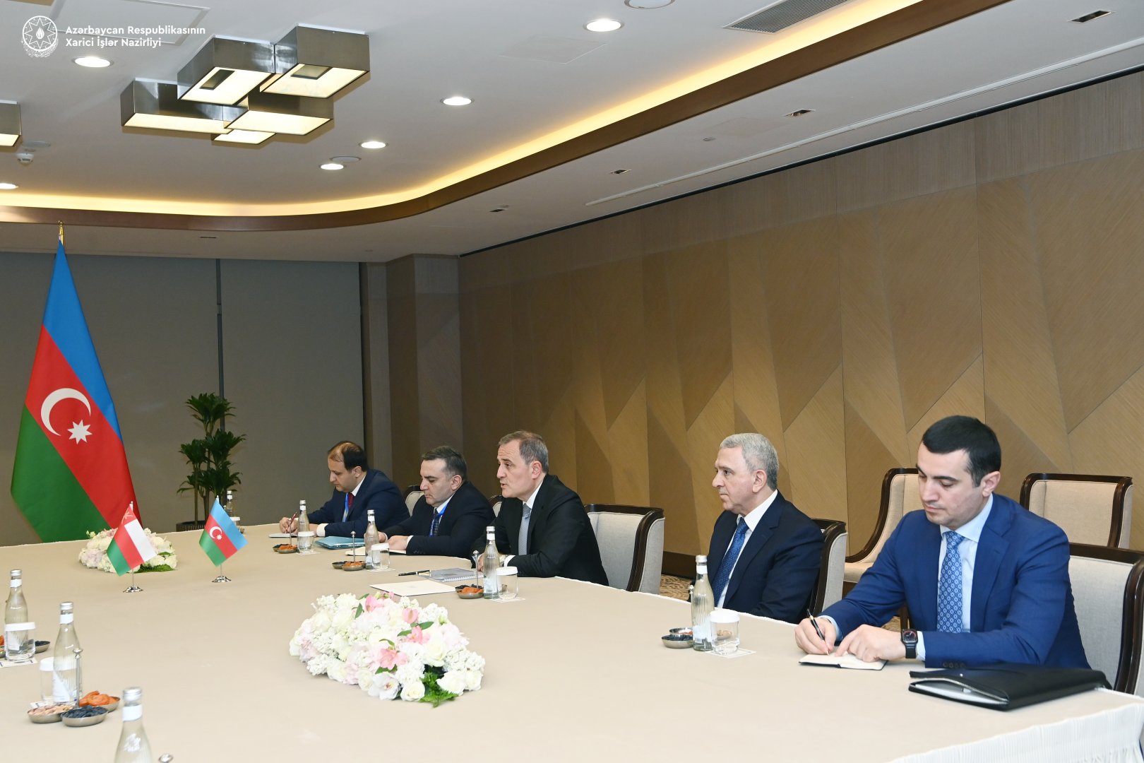 Обсуждены двусторонние связи между Азербайджаном и Оманом (ФОТО)