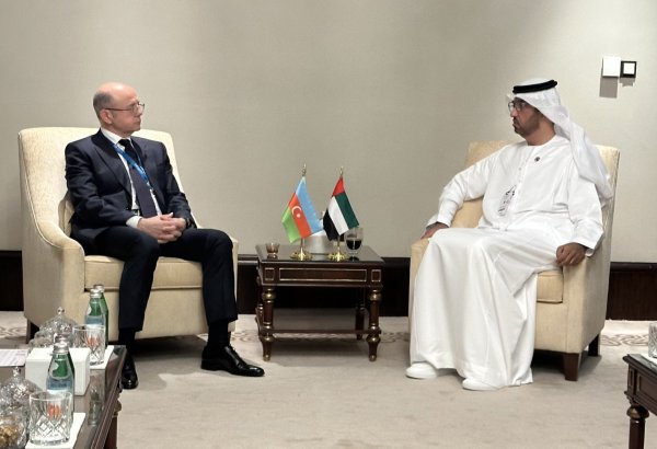 Azerbaijani and UAE ministers go over climate change convention particulars