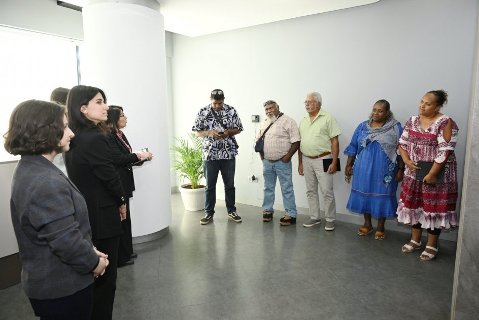 New Caledonian delegates visit NAM office in Azerbaijan's Baku (PHOTO)