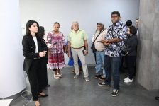Делегация Новой Каледонии посетила офис Молодёжной организации Движения неприсоединения в Баку (ФОТО)