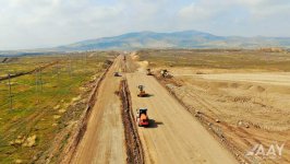Началось строительство дороги соединяющей автодорогу Барда-Агдам с поселком Аскеран (ФОТО)