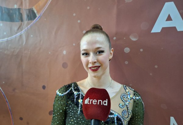 Обрадовалась, когда узнала, что поеду на соревнования в Баку – гимнастка из Бельгии