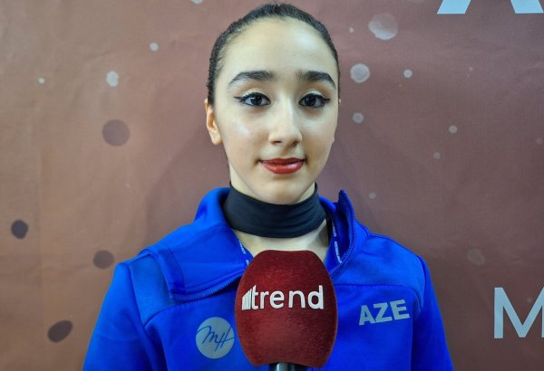 Благодарю зрителей за поддержку на Кубке мира – азербайджанская гимнастка Камилла Сеидзаде