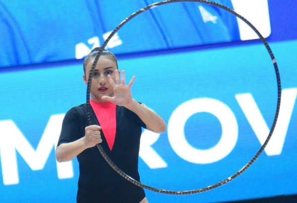Азербайджанская гимнастка Зохра Агамирова вышла в финал Кубка мира (ФОТО)