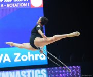 Азербайджанская гимнастка Зохра Агамирова вышла в финал Кубка мира (ФОТО)