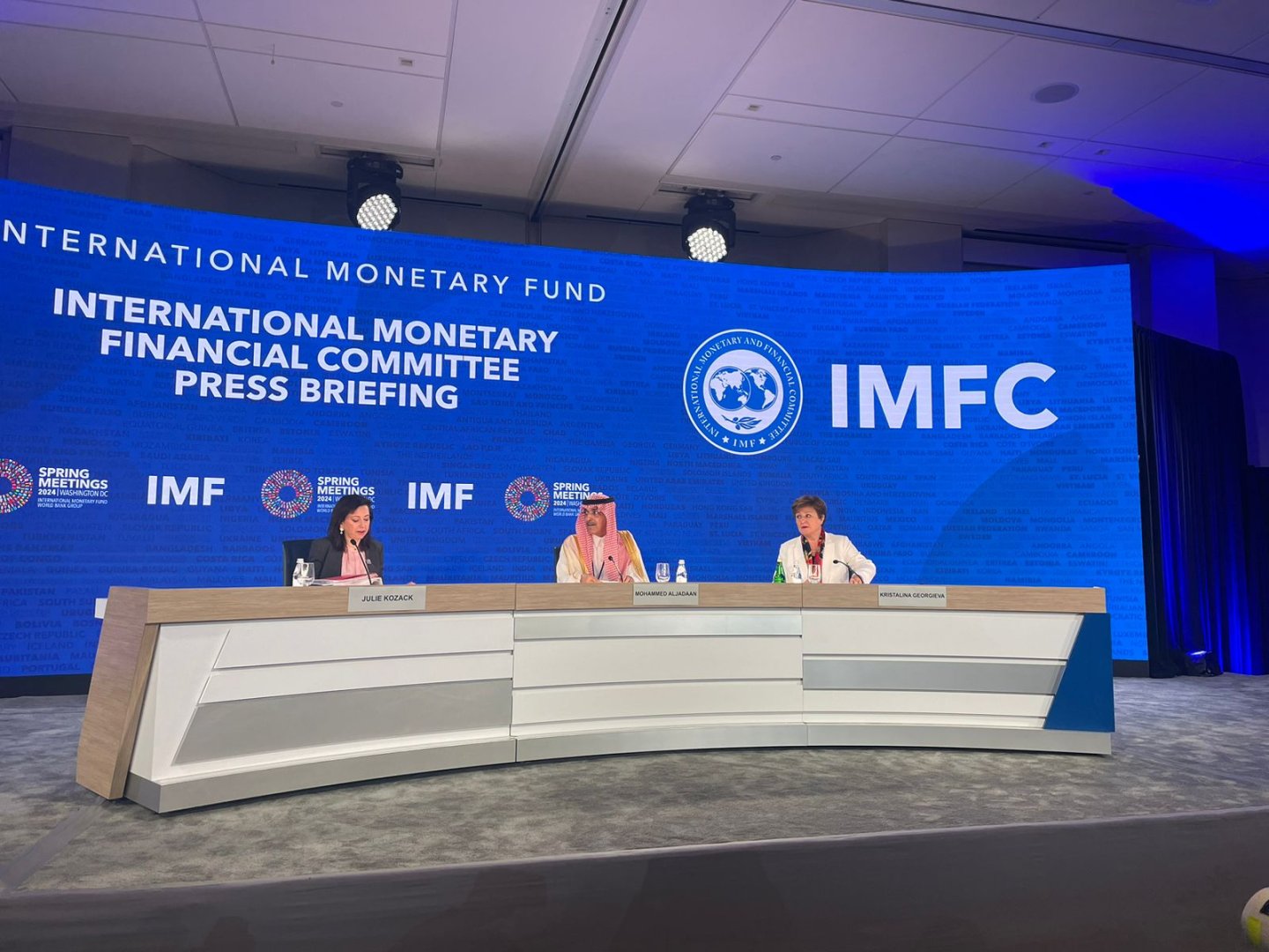 World economy getting to very soft landing, says IMFC chair
