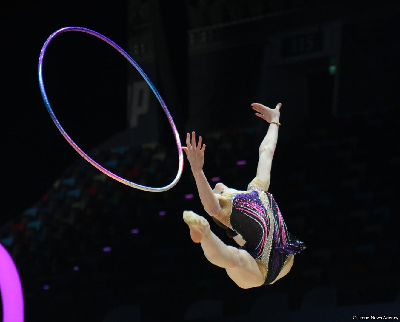 Определились финалистки Кубка мира по художественной гимнастике в Баку в упражнении с обручем