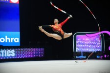 Azerbaijani gymnast reaches another World Cup final in gymnastics (PHOTO)
