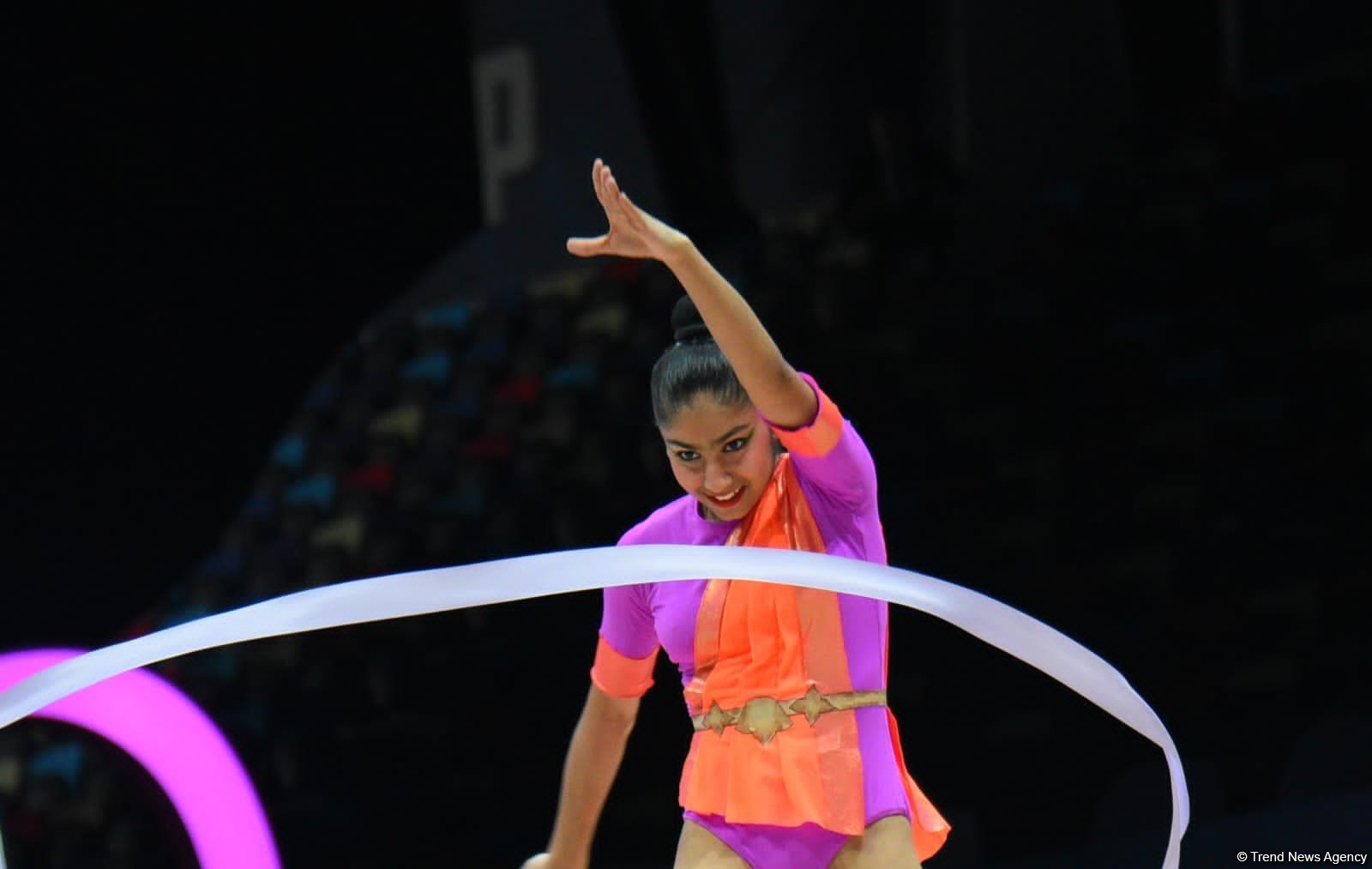 Second day of Rhythmic Gymnastics World Cup kicks off in Azerbaijan's Baku (PHOTO)