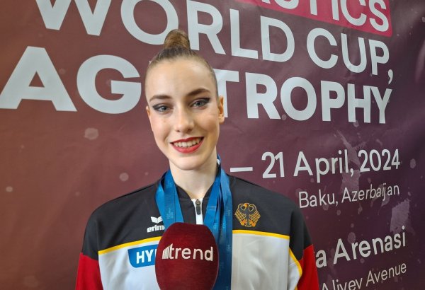 Рада принимать участие в Кубке мира в Баку – победительница соревнований
