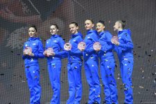 Bədii gimnastika üzrə Dünya Kuboku çərçivəsində Azərbaycan komandası “AGF Trophy” mükafatına layiq görülüb (FOTO)