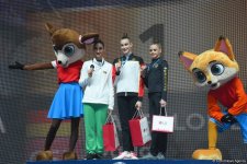 В Баку состоялась церемония награждения победителей и призеров Кубка мира по художественной гимнастике (ФОТО)