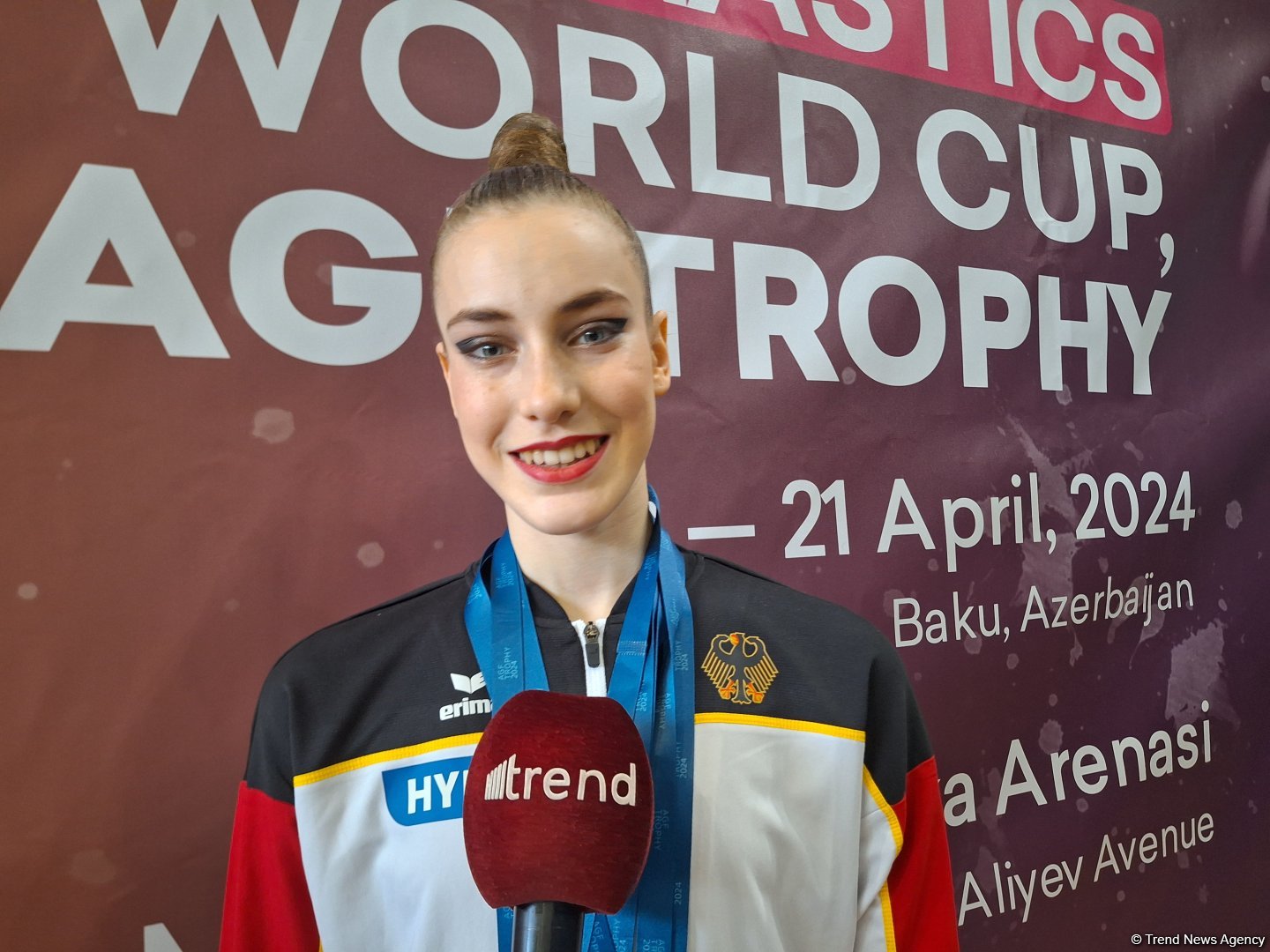 Рада принимать участие в Кубке мира в Баку – победительница соревнований