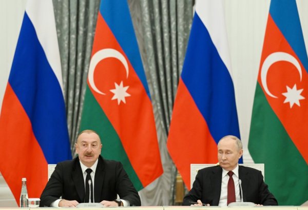 Президент Ильхам Алиев: Владимир Путин и Гейдар Алиев заложили основу дружественных, добрососедских отношений между Азербайджаном и Россией