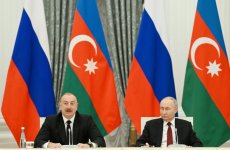 Meeting of President Ilham Aliyev, President Vladimir Putin with Baikal-Amur Mainline veterans was held in Moscow (PHOTO/VIDEO)