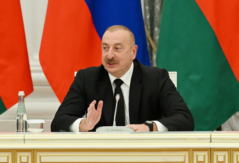 The factor of Heydar Aliyev has always played and will continue to play an important role in the interstate relations between Russia and Azerbaijan - President Ilham Aliyev